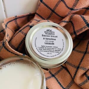 Savon à tricot