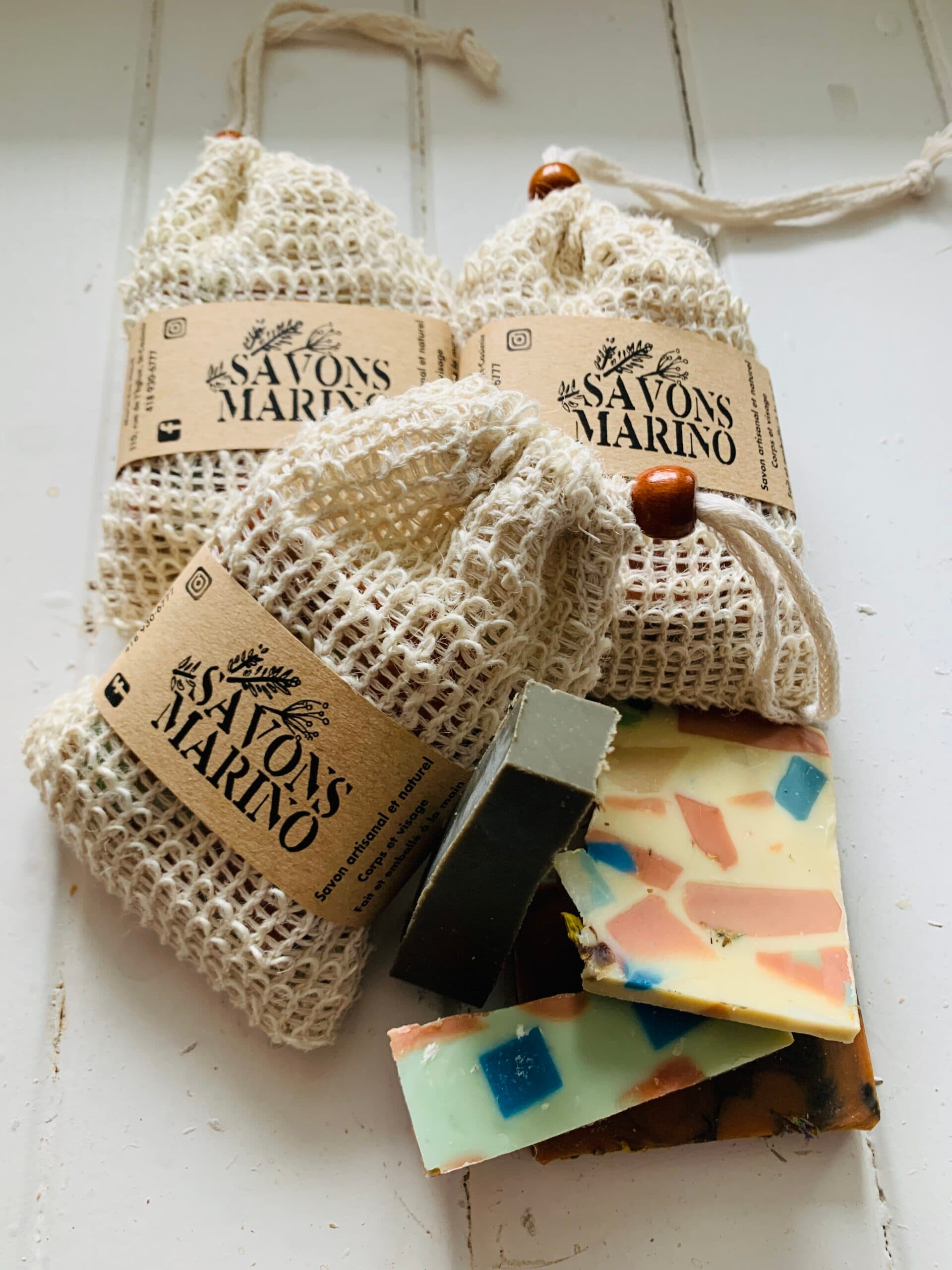 Pochette Exfoliante à Retailles de Savon