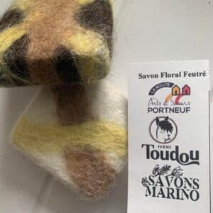 Savon Marino Feutré à la Laine d&rsquo;Alpaga Ferme Toudou